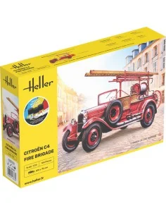 STARTER KIT Citroen C4 Fire Brigade, 1/24 - Heller 56733