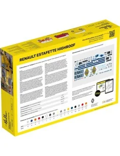 STARTER KIT Renault Estafette Highroof, 1/24 - Heller 56740 2
