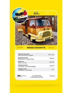 STARTER KIT Renault Estafette, 1/24 - Heller 56743