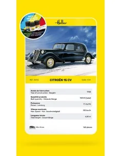 STARTER KIT Citroen 15 CV, 1/24 - Heller 56763 2