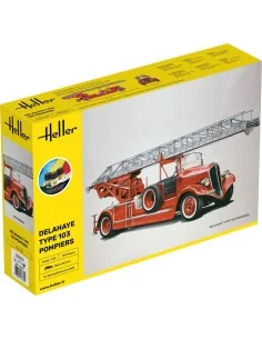 STARTER KIT Delahaye Type 103 Pompiers, 1/24 - Heller 56780