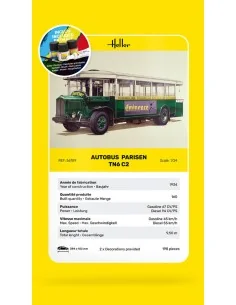 STARTER KIT Autobus TN6 C2, 1/24 - Heller 56789