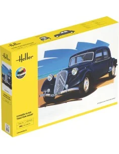 STARTER KIT Citroen 15 SIX Traction Avant, 1/8 - Heller 56799