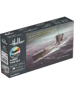 STARTER KIT U-Boot Type VII C, 1/400 - Heller 57002 2