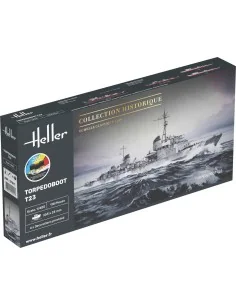 STARTER KIT Torpedoboot T23, 1/400 - Heller 57011