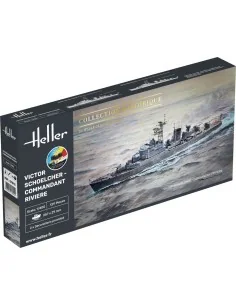STARTER KIT Victor Schoelcher - Commandant Riviere, 1/400 - Heller ...