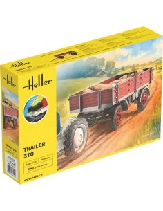 STARTER KIT Trailer 3to, 1/24 - Heller 57410