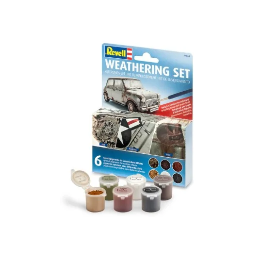 Weathering Set (6 Pigmente) - Revell 39066