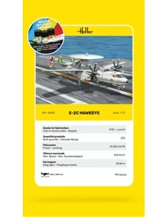 STARTER KIT E-2C Hawkeye, 1/72 - Heller 58300