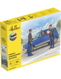 STARTER KIT French Gendarmerie Officers, 1/24 - Heller 58751 2