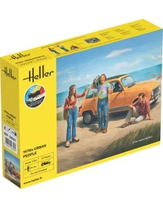 STARTER KIT 1970s Urban People, 1/24 - Heller 58757