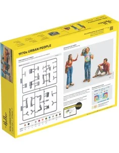 STARTER KIT 1970s Urban People, 1/24 - Heller 58757 2