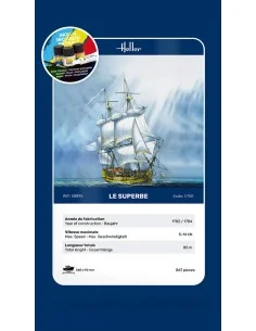 STARTER KIT Le Superbe, 1/150 - Heller 58895