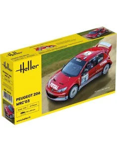 Peugeot 206 WRC'03, 1/43 - Heller 80113