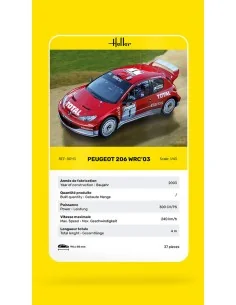Peugeot 206 WRC'03, 1/43 - Heller 80113 2