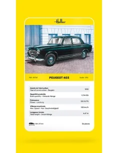Peugeot 403, 1/43 - Heller 80161 2
