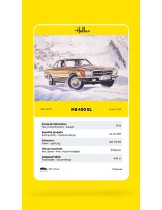MB 450 SL, 1/43 - Heller 80171