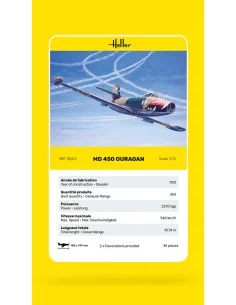 MD 450 Ouragan, 1/72 - Heller 80201 2
