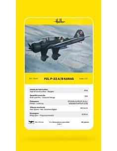 PZL 23 Karas, 1/72 - Heller 80247