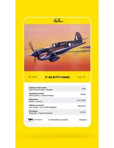 P-40 Kitty Hawk, 1/72 - Heller 80266
