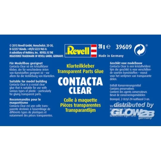 Contacta Clear, 20 g - Revell 39609
