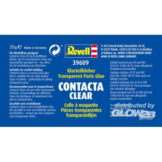 Contacta Clear, 20 g - Revell 39609