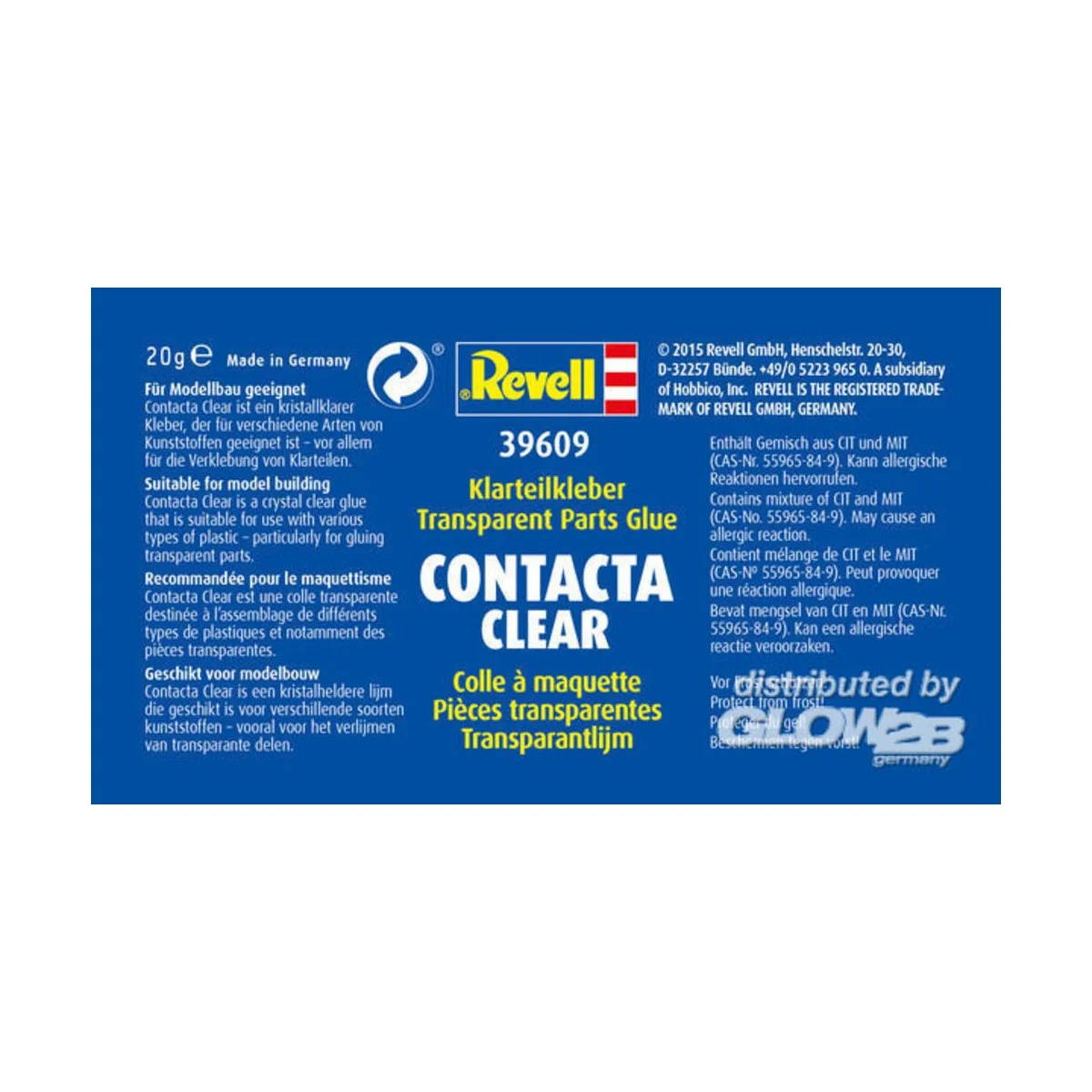 Contacta Clear, 20 g - Revell 39609