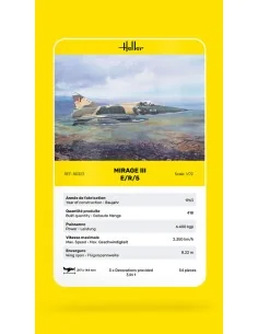 Mirage III E, 1/72 - Heller 80323