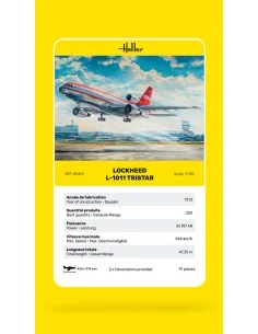 Lockheed L-1011 Tristar, 1/125 - Heller 80451