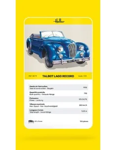 Talbot Lago Record, 1/24 - Heller 80711
