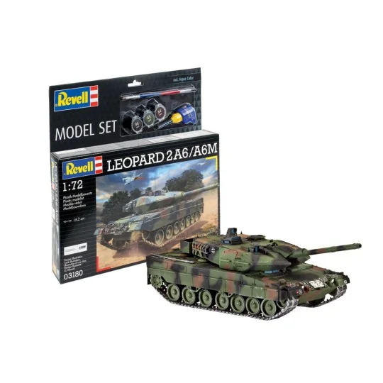 Model Set Leopard 2A6/A6M, 1/72 - Revell 63180
