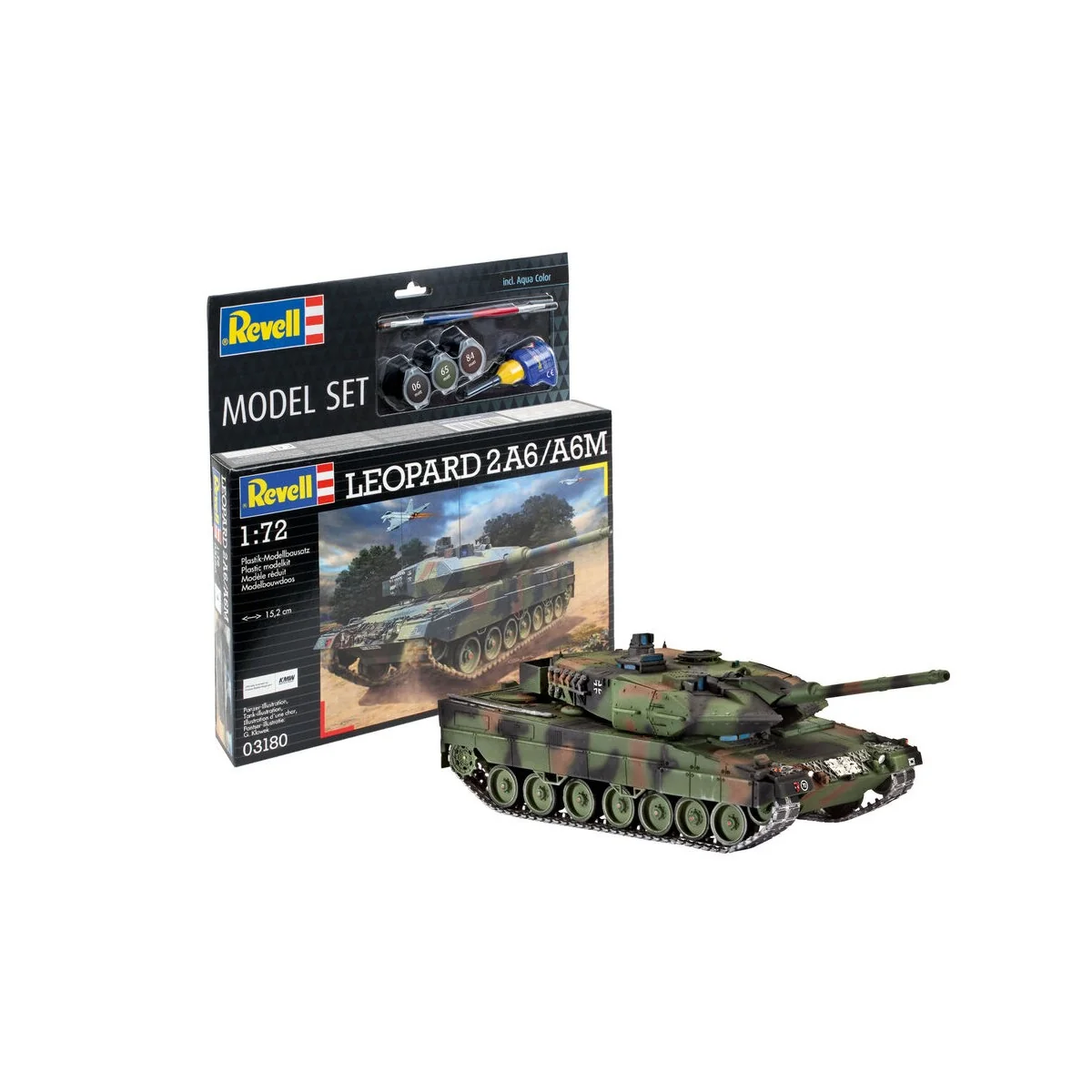 Model Set Leopard 2A6/A6M - Revell 63180