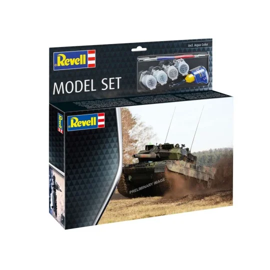 Model Set Leopard 2 A7V, 1/72 - Revell 63355 Model Set Leopard 2 A7V, 1/72 - Revell 63355