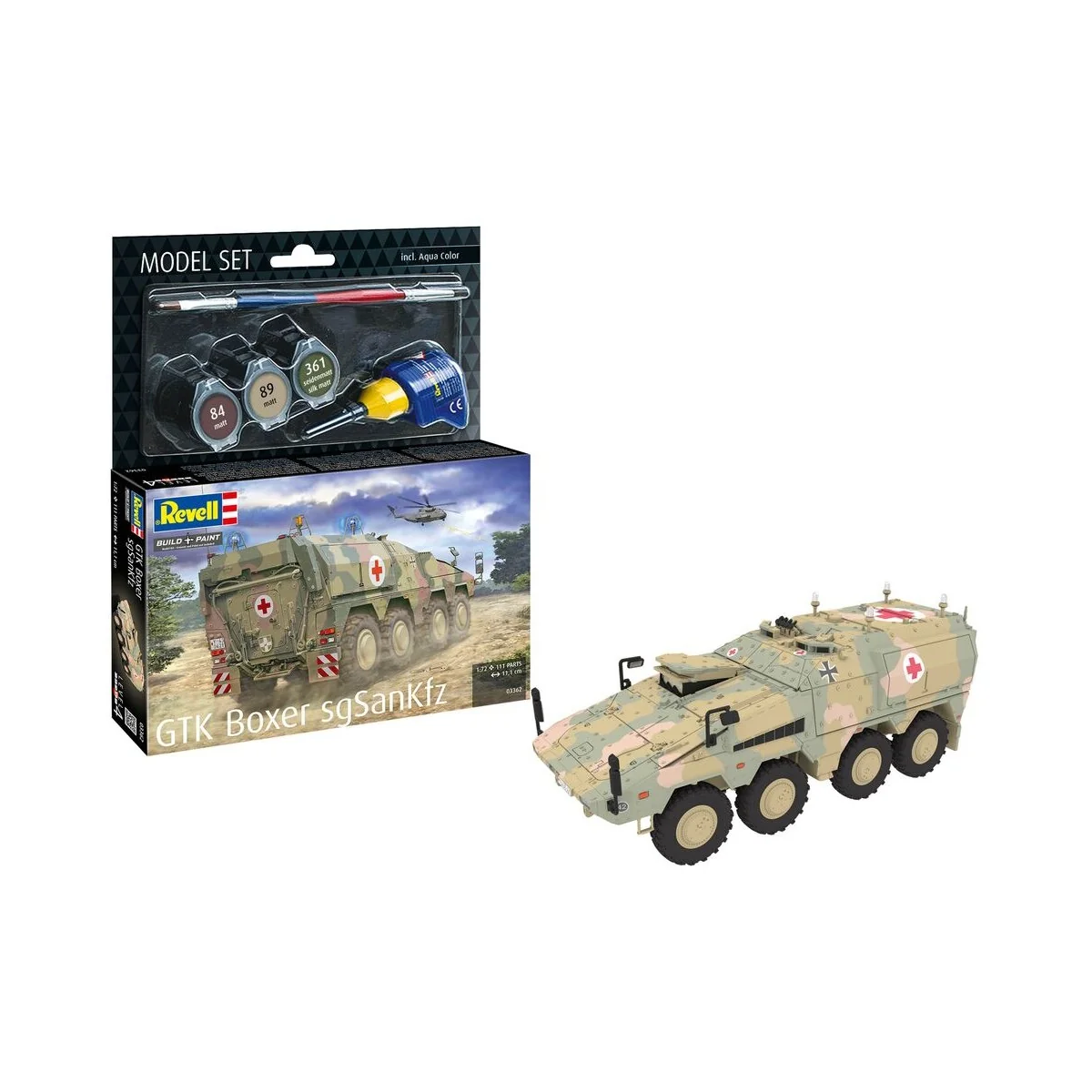 Model Set GTK Boxer sgSANKfz, 1/72 - Revell 63362