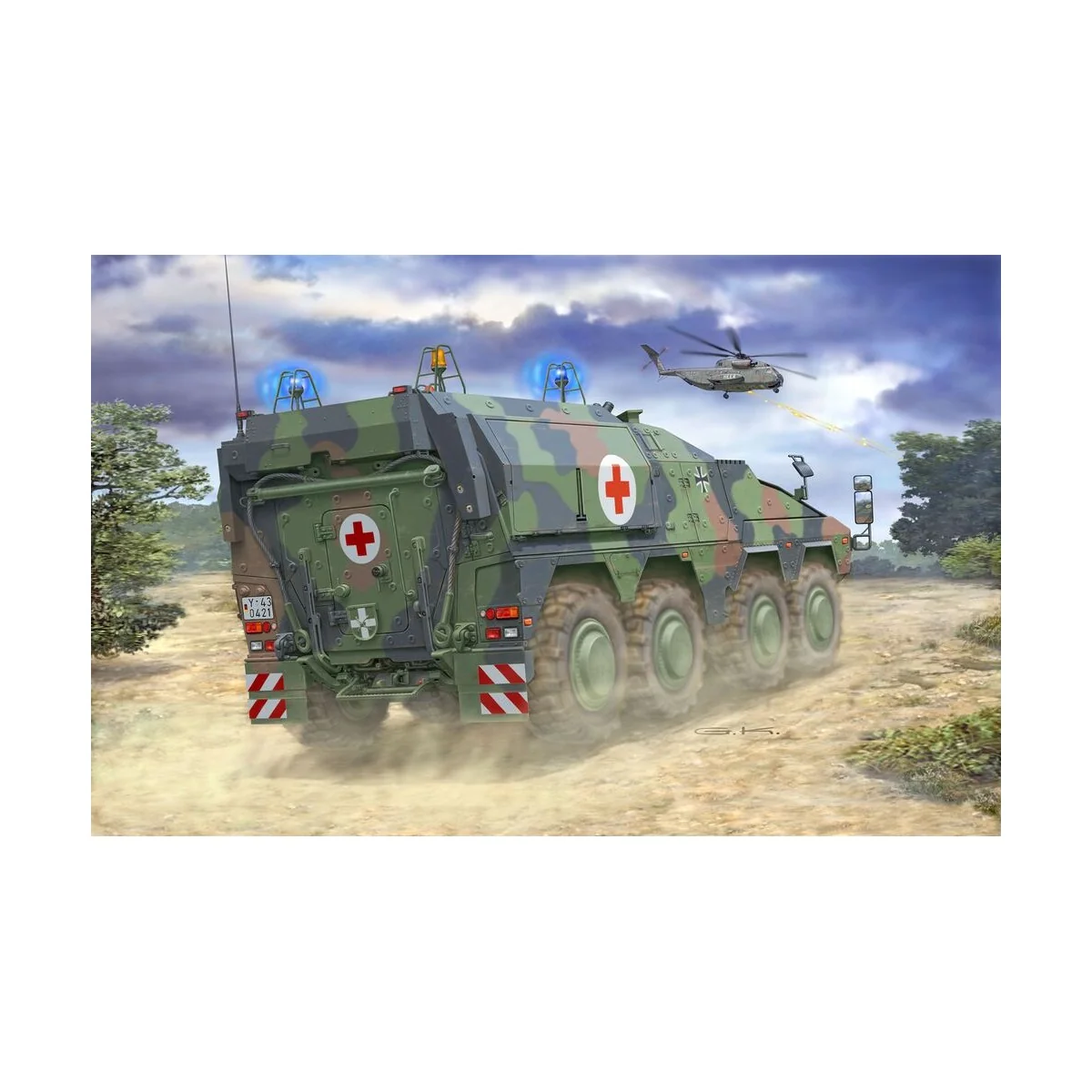 Model Set GTK Boxer sgSANKfz, 1/72 - Revell 63362