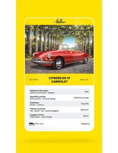 Citroen DS 19 Cabriolet, 1/16 - Heller 80796 2