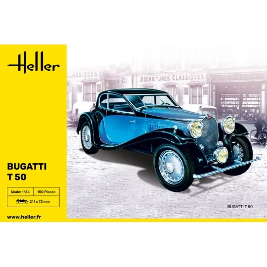 Bugatti T 50, 1/24 - Heller 80706