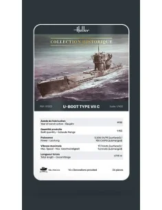 U-Boot Type VII C, 1/400 - Heller 81002 2