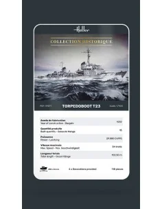 Torpedoboot T23, 1/400 - Heller 81011
