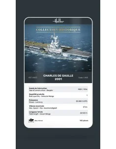 Charles de Gaulle, 1/400 - Heller 81072
