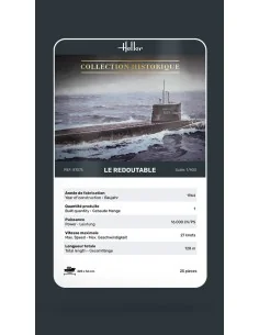 U-Boot S/M Redoutable, 1/400 - Heller 81075 2