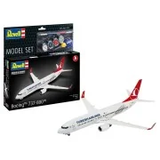 Model Set Boeing 737-800 Turkish Airlines, 1/144 - Revell 63772