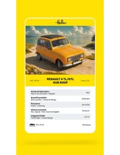 Renault 4 TL/GTL Sun Roof, 1/24 - Heller 82704
