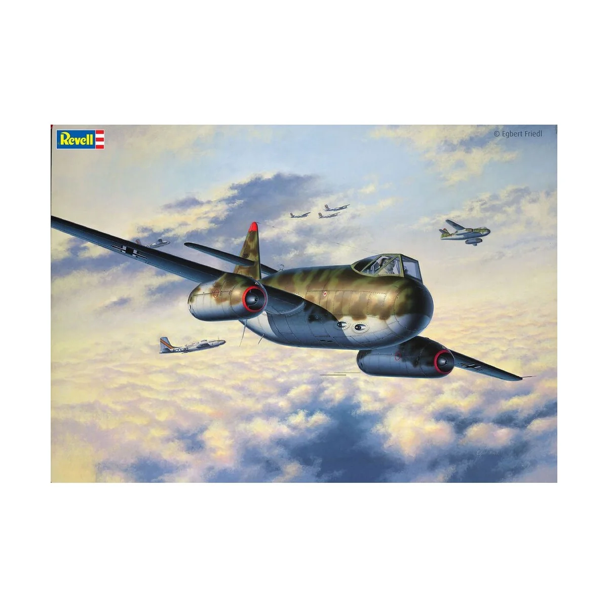 Model Set Messerschmitt P.1099A - P-Series, 1/72 - Revell 63774