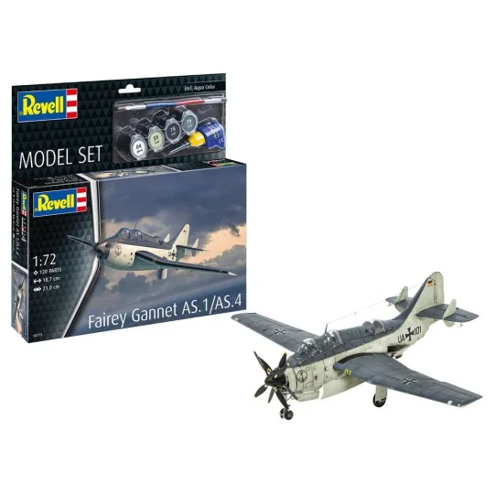 Model Set Fairey Gannet AS.1/AS.4, 1/72 - Revell 63775