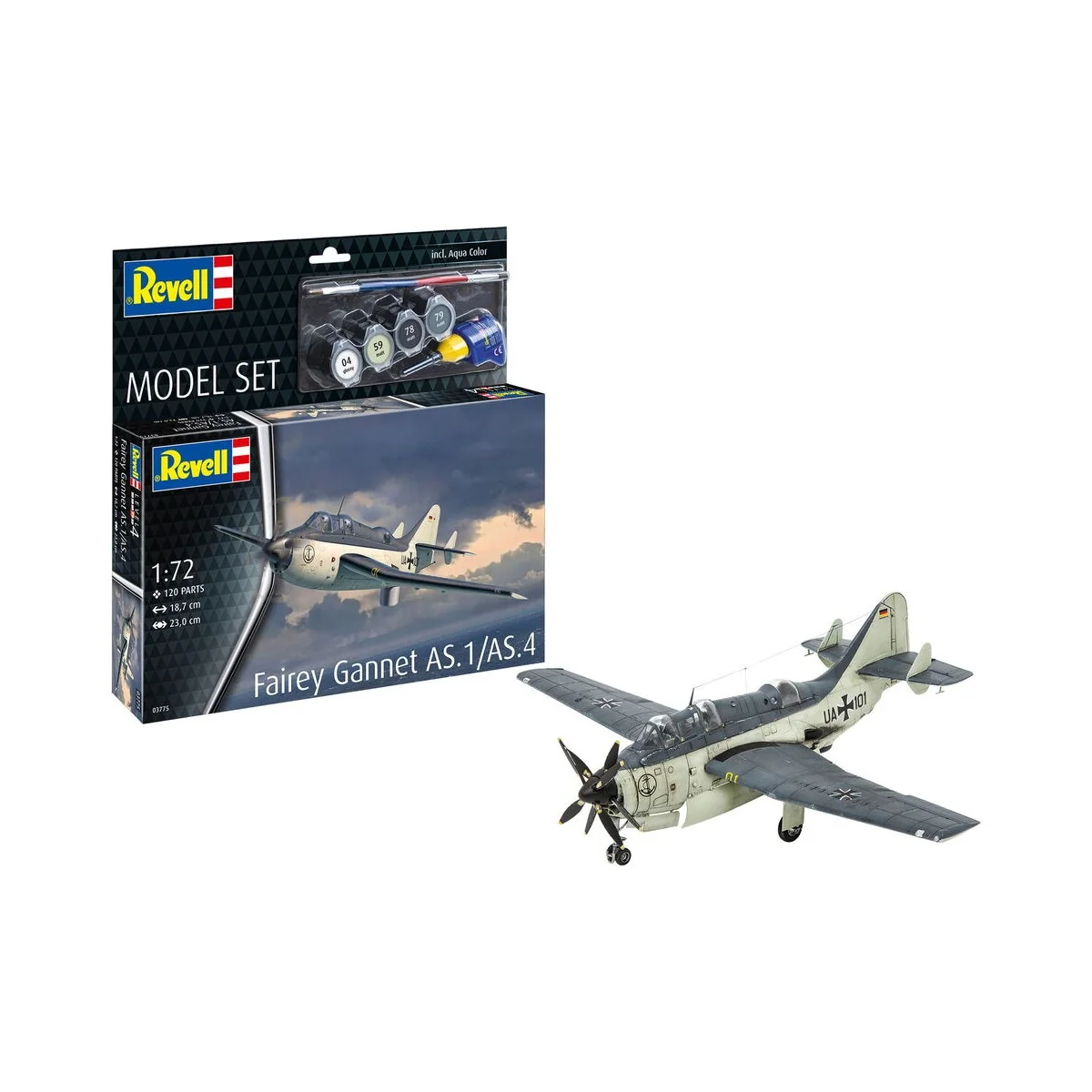 Model Set Fairey Gannet AS.1/AS.4 - Revell 63775
