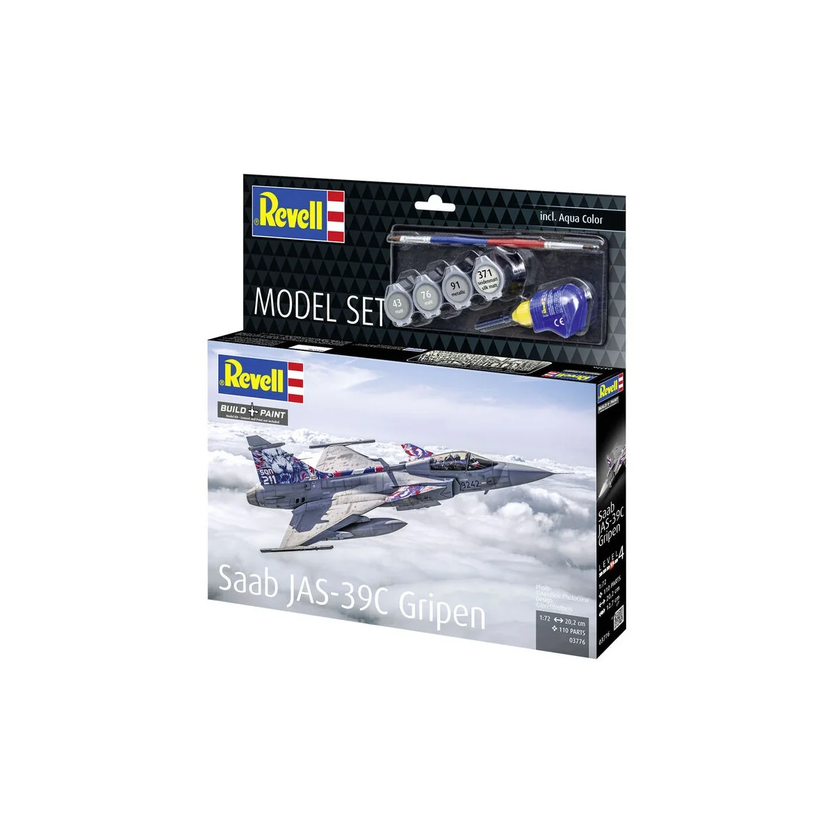 Model Set Saab JAS-39C Gripen, 1/72 - Revell 63776