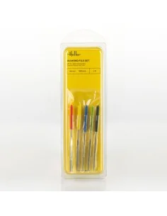 Diamond file set 100 mm (5 pieces) - Heller 99005