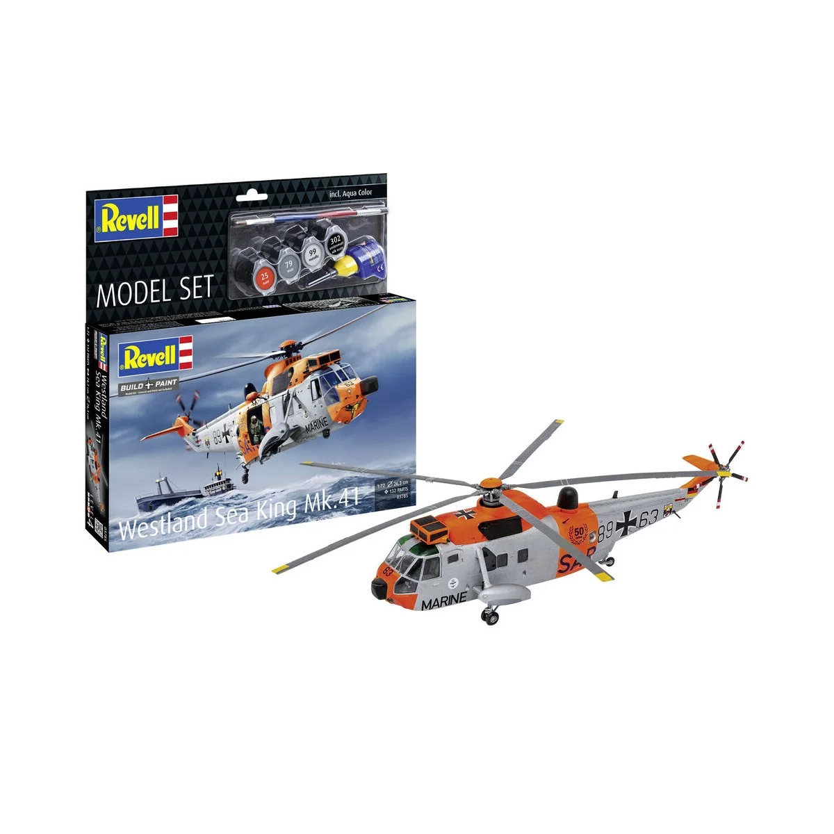 Model Set Westland Sea King Mk. 41, 1/72 - Revell 63785 Model Set Westland Sea King Mk. 41, 1/72 - Revell 63785