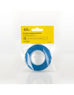 Flexible masking tape set (1, 2, 3, 6 mm x 18 m) - Heller 99014